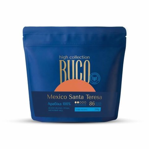 Мелена кава Мексика Santa Teresa Buco High  Buco High Mexico 250g фото
