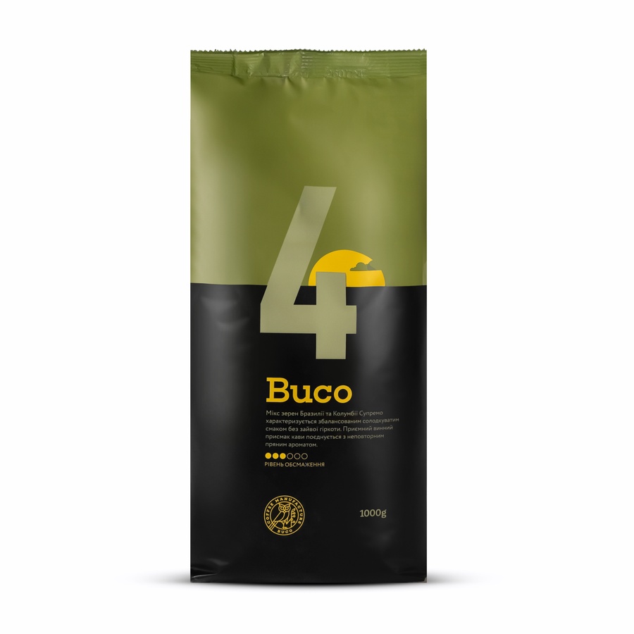 BUCO "Рецепт №4"(кава в зернах) Рецепт №4 фото