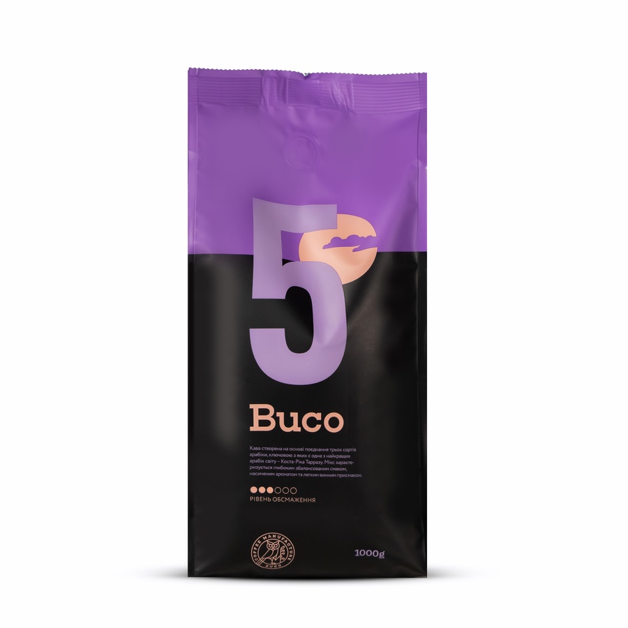 BUCO "Рецепт №5"(кава в зернах) Рецепт №5 фото