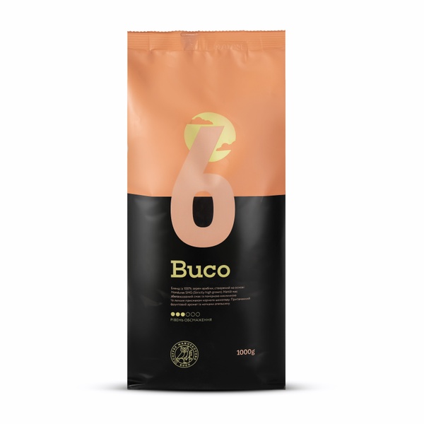 BUCO "Рецепт №6"(кава в зернах) Рецепт №6 фото