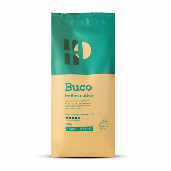 BUCO "Рецепт Італії"  (кава в зернах) Рецепт Італії (зернова кава) фото